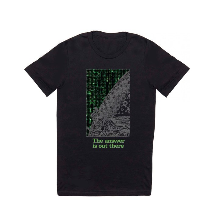 Matrix Flammarion THE ANSWER IS OUT THERE T Shirt