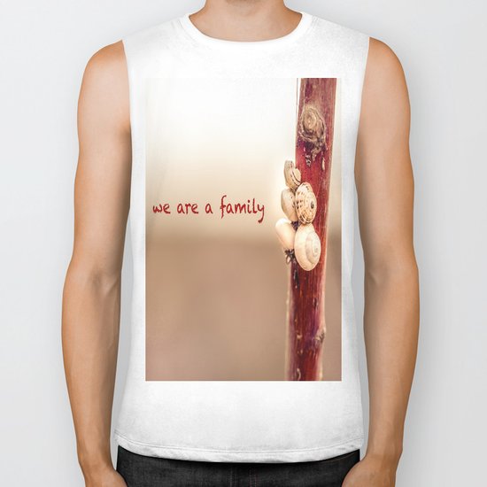 We Are a Family Biker Tank
