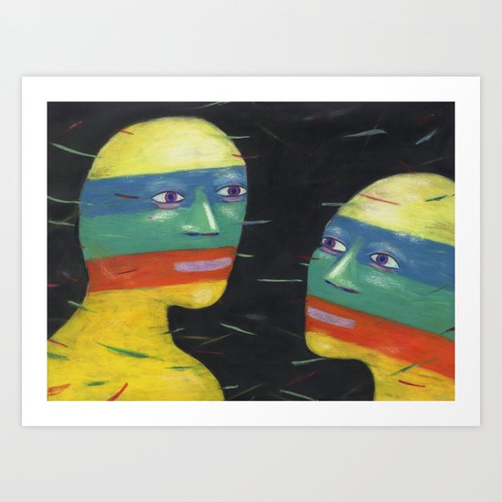 Jet Set Art Print