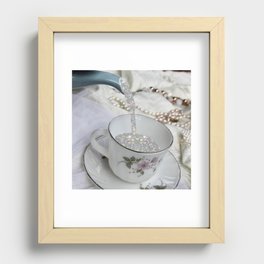 A Mad Tea Party Recessed Framed Print