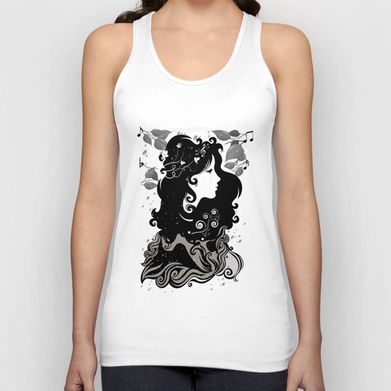 spring rain - by Viviana Gonzalez Unisex Tank Top