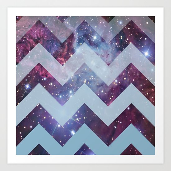 Infinite Aqua Art Print