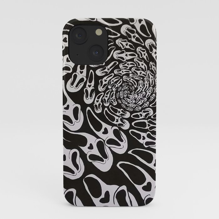 LV iPhone xs max Case Posted Skin Smooth Cover Black