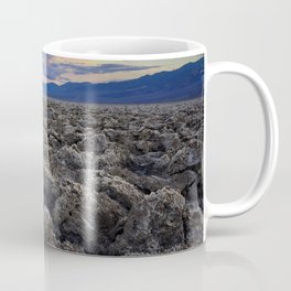 Salt Lake Bed Sunset Coffee Mug