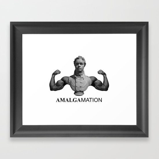 Amalgamation #1 Framed Art Print