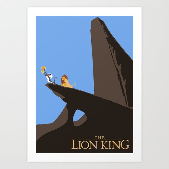 Lion King Art Print