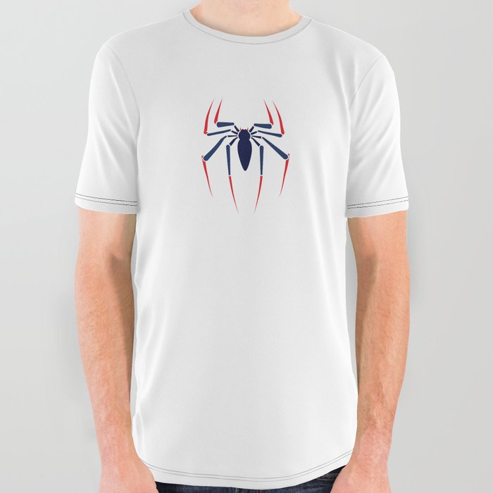 Spider Icon All Over Graphic Tee