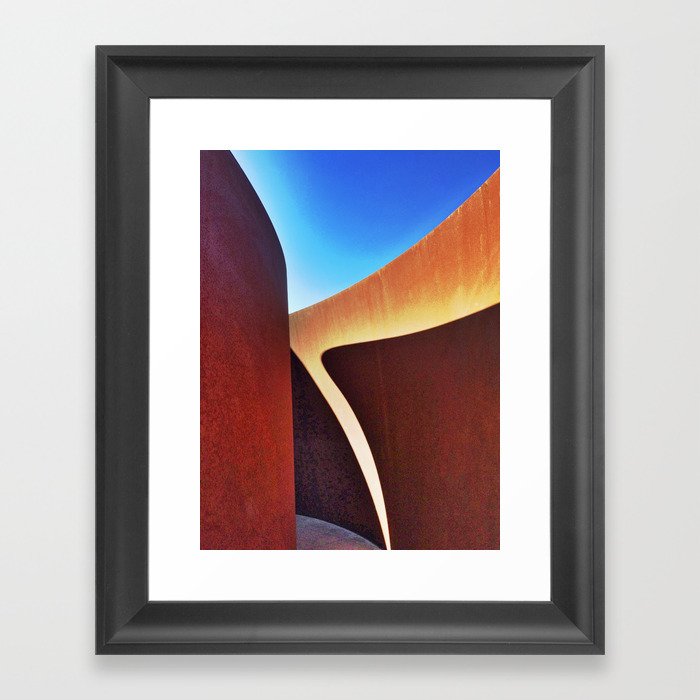 And There Is Light Framed Art Print