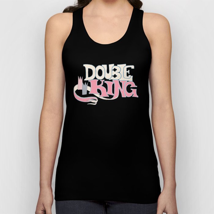 DOUBLE KING: Title Card Tank Top