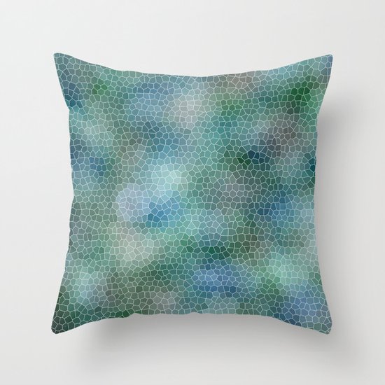 Blue Lagoon Throw Pillow