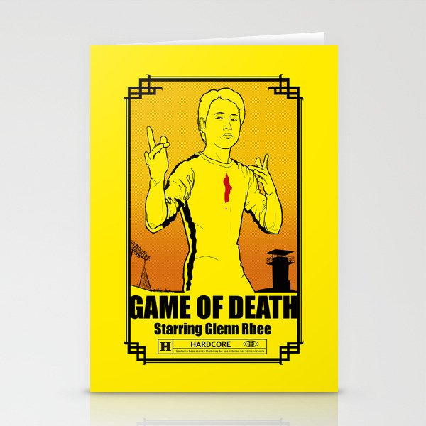 Game of Death Glenn Stationery Cards