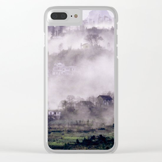 FOGGY FOREST in the VIETNAMESE MOUNTAIN Clear iPhone Case