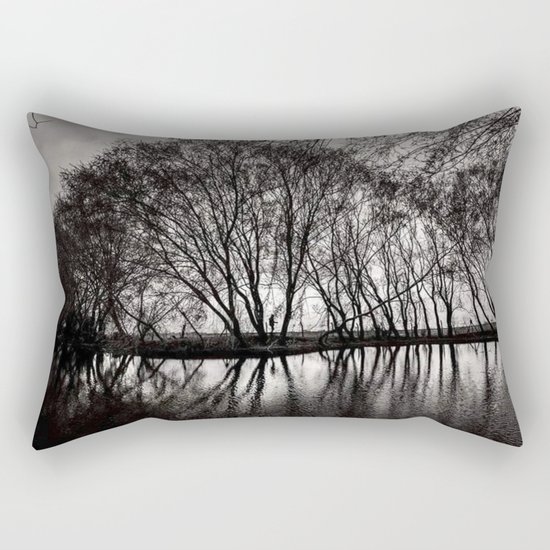 black art Rectangular Pillow