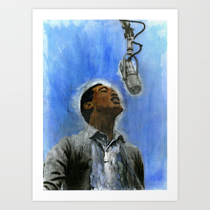 Sam Cooke Art Print