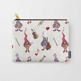 Gnomintine Symphony Carry-All Pouch | Sweets, Pattern, Cute, Cupcakes, Summer, Fashion, Preppy, Graphicdesign, Love, Valentine 