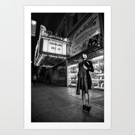 Black And White Street Photography Art Print