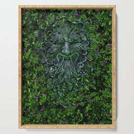 THE GREEN MAN Serving Tray
