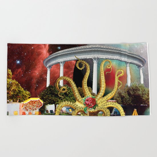 Charitable Octopoda Beach Towel