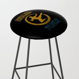 Surely Not Everybody Was Kung Fu Fighting Bar Stool