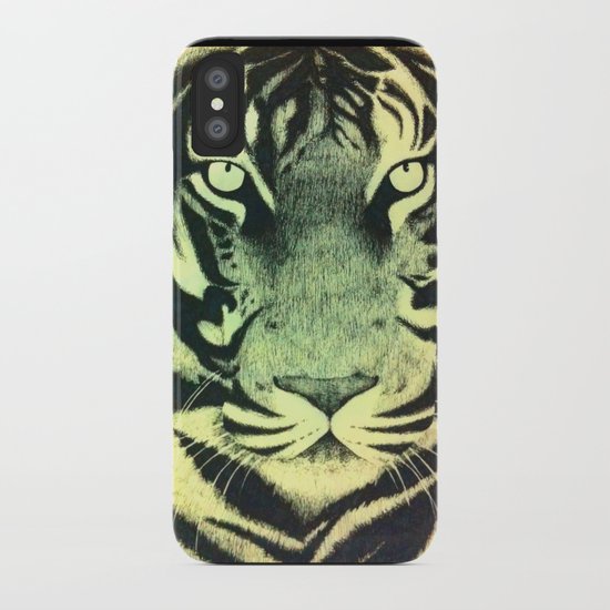Be a Tiger (Yellow) iPhone Case
