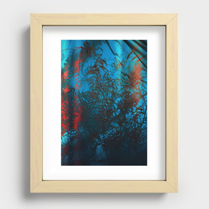 Color and Shadow Recessed Framed Print