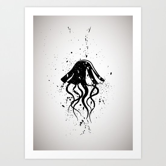 Jellyfish Art Print