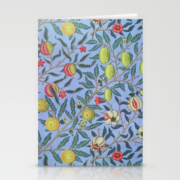 Fruit (Or Pomegranate) Illustration Art Print By William Morris Stationery Cards