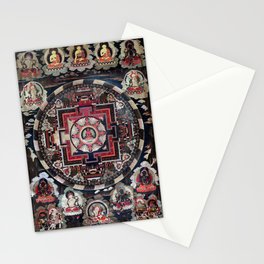 Buddhist Mandala Painting Tibetan Thangka Stationery Card
