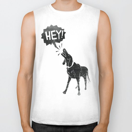Dogs have a lot to Say Biker Tank