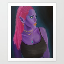 Tumblr Girl Art Prints For Any Decor Style Society6