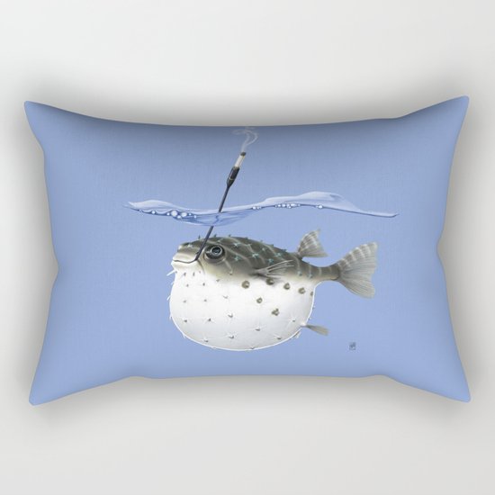 Take It Outside! (Colour) Rectangular Pillow