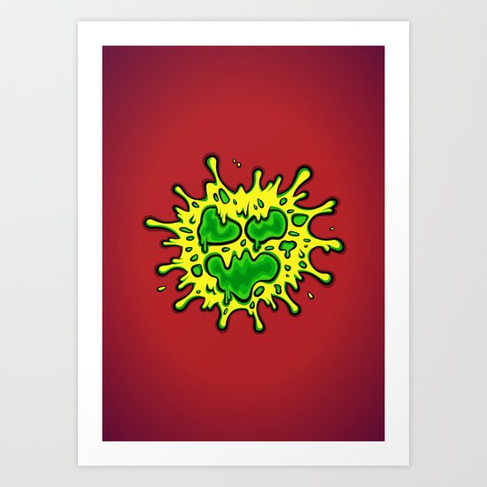 SLIMY Art Print