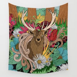 Spring Woodland Wall Tapestry