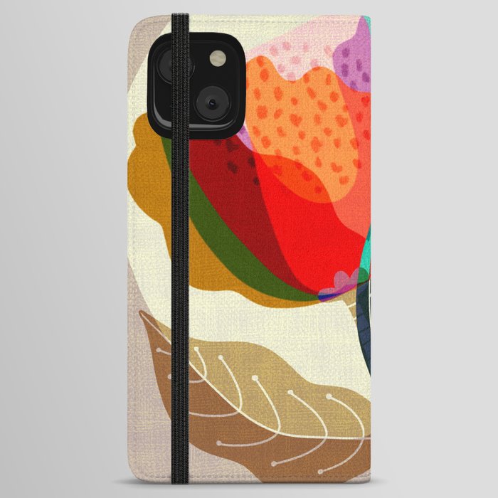 Floral Reverie no2 iPhone Wallet Case