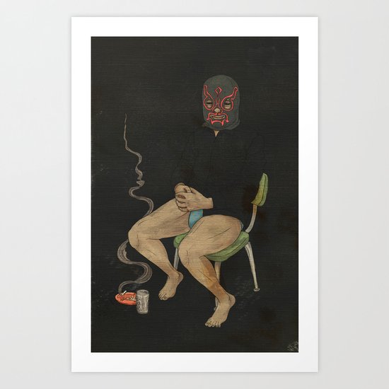 Breakfast of Champions Art Print
