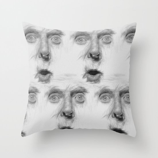 fear Throw Pillow