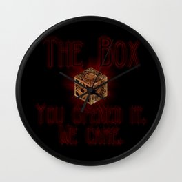 Hellraiser The Box You Opened It Wall Clock