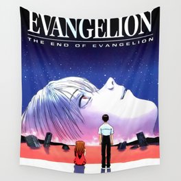 the end of evangelion  Wall Tapestry