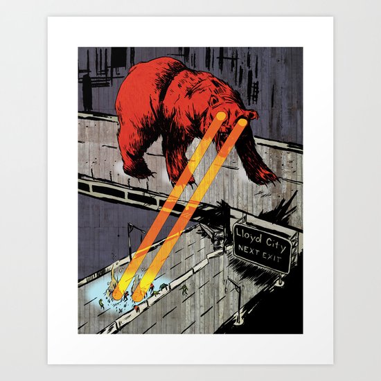 Lloyd City Art Print
