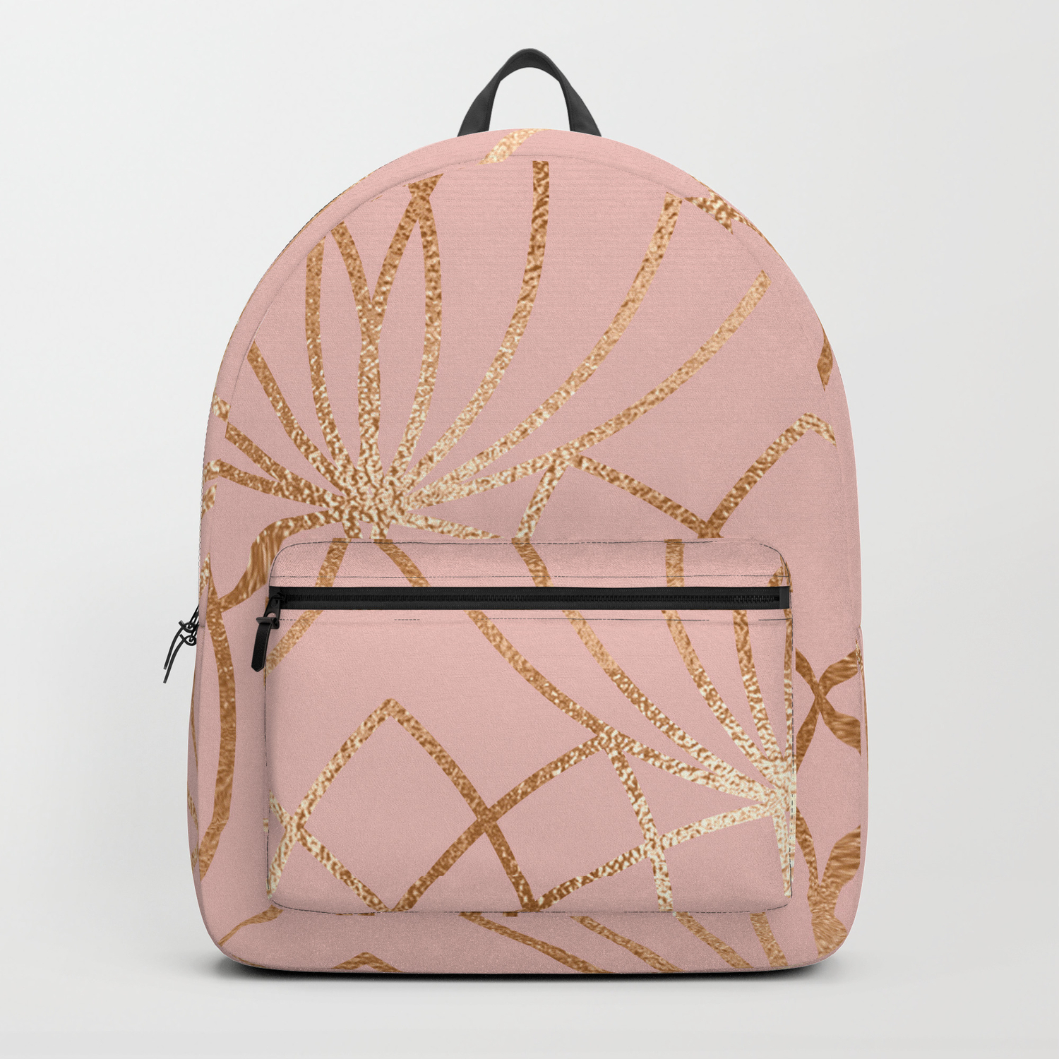 millennial pink backpack