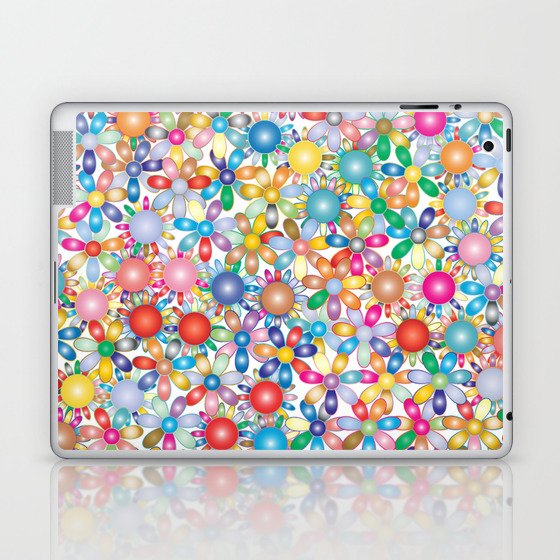 FLOWER HARMONY. Laptop & iPad Skin