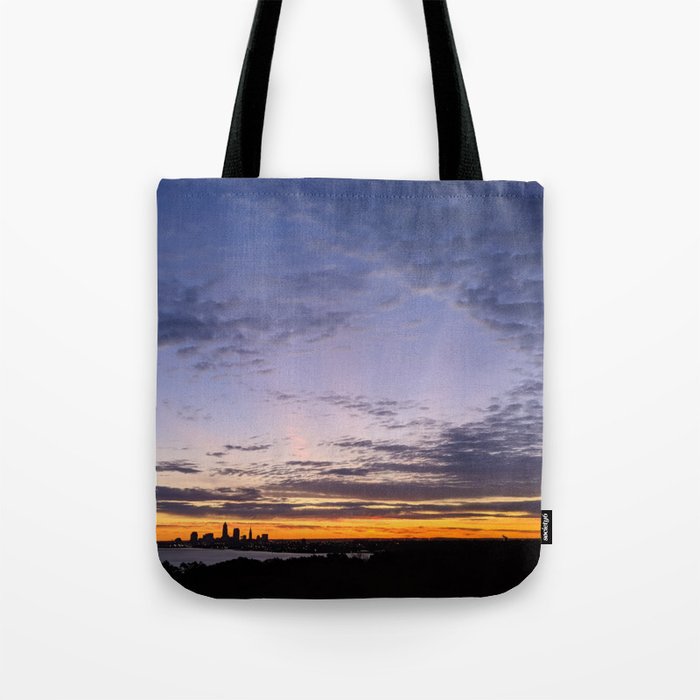 Cleveland Skyline #5 Tote Bag