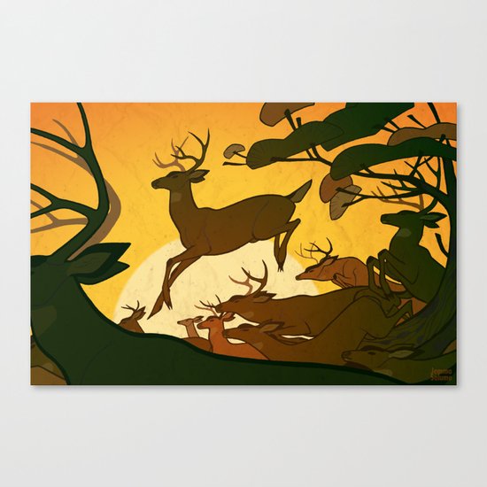 Migration Canvas Print