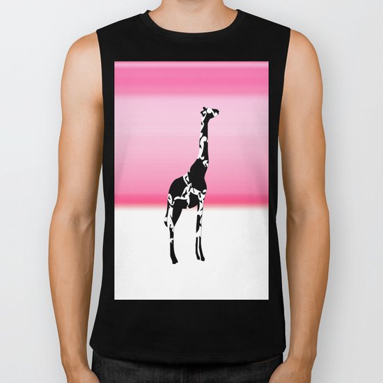 Giraffe Biker Tank