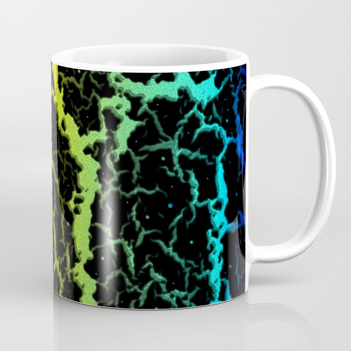 Cracked Space Lava - Heat ROYCB Coffee Mug