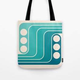 Retro Geometric Design 826 Tote Bag