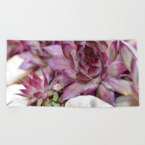 Thinking Clear Beach Towel