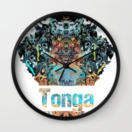 Tonga Awesome Country gift Wall Clock