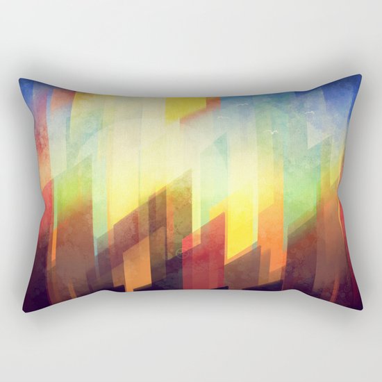 Morning, city! Rectangular Pillow