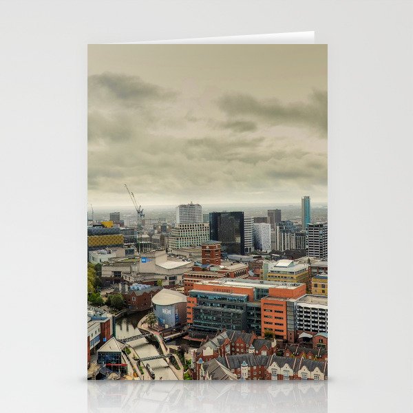 Birmingham City Skyline Stationery Cards